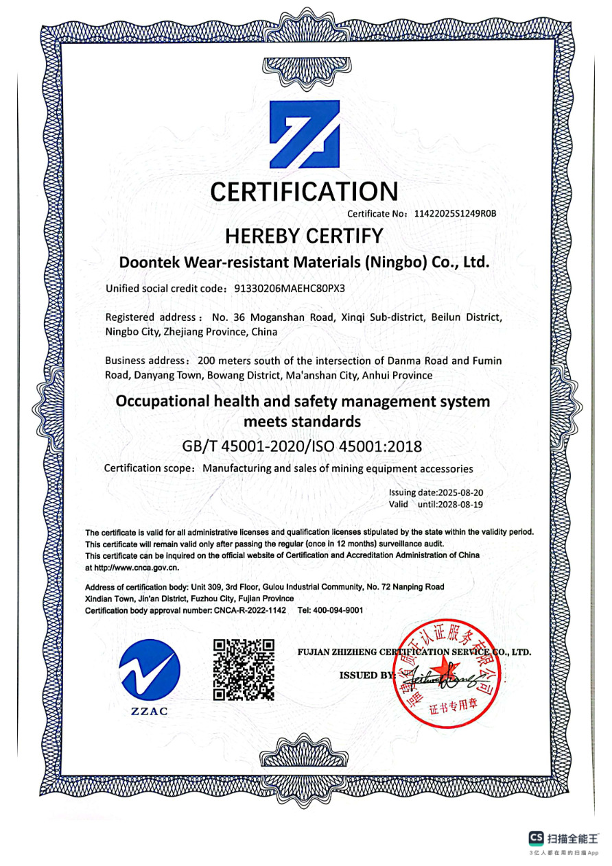 ISO 45001:2018 Occupational health and safety management system meets standars